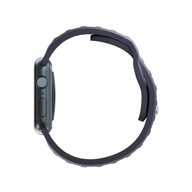3mk silikoninis laikrodžio dirželis Apple Watch 42/44/45/49 mm, pilkas