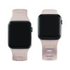 3mk silikoninis laikrodžio dirželis Apple Watch 42/44/45/49 mm, pink-beige / latte