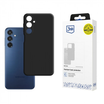 3MK Matt Case dėklas, skirtas Samsung Galaxy M35 5G, juodas