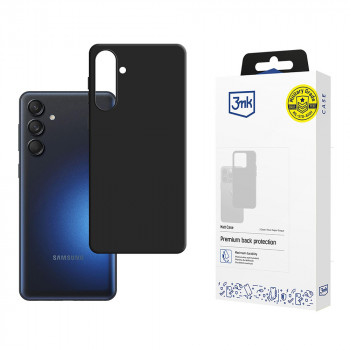 3MK Matt Case išmaniojo telefono dėklas Samsung Galaxy M55 5G, juodas