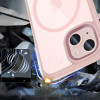 Tech-Protect MagMat MagSafe Apple iPhone 15 dėklas, Pink/Clear