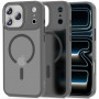 Tech-Protect Magmat MagSafe dėklas Apple iPhone 17 Pro Max, matinės kreidos pilkos spalvos