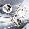 Tech-Protect MagFlex MagSafe dėklas Apple iPhone 17 Pro Max, Shiny Silver