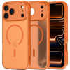 Tech-Protect BasicMag MagSafe dėklas Apple iPhone 17 Pro, matte Cosmic Orange