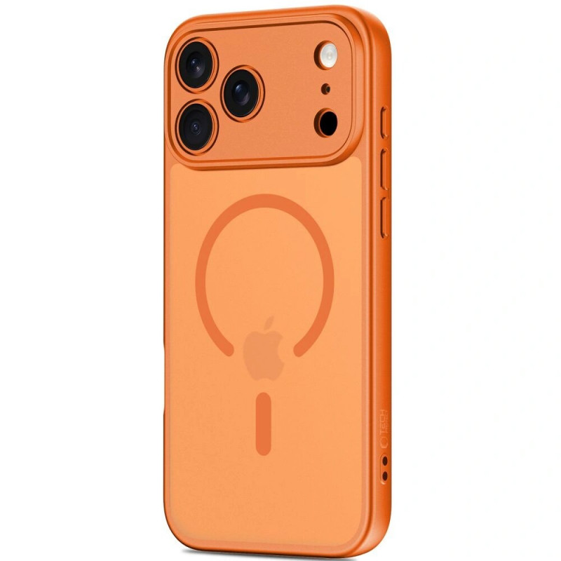 Tech-Protect BasicMag MagSafe dėklas Apple iPhone 17 Pro, matte Cosmic Orange