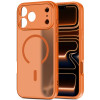 Tech-Protect BasicMag MagSafe dėklas Apple iPhone 17 Pro, matte Cosmic Orange