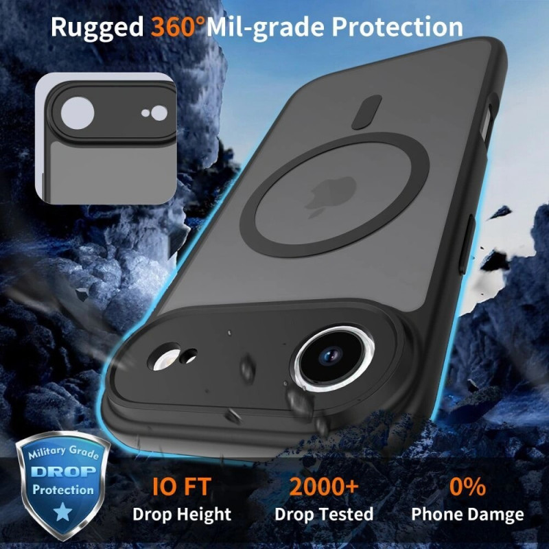 Tech-Protect BasicMag MagSafe dėklas Apple iPhone 17 Pro, matte Cosmic Orange