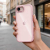 Tech-Protect Magmat dėklas, skirtas Apple iPhone 16e / 17e, Soft Pink/clear