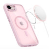 Tech-Protect Magmat MagSafe dėklas Apple iPhone 16e / 17e, Soft Pink/clear