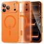 Tech-Protect Magslim MagSafe dėklas Apple iPhone 17 Pro Max, matinė cosmic orange spalva