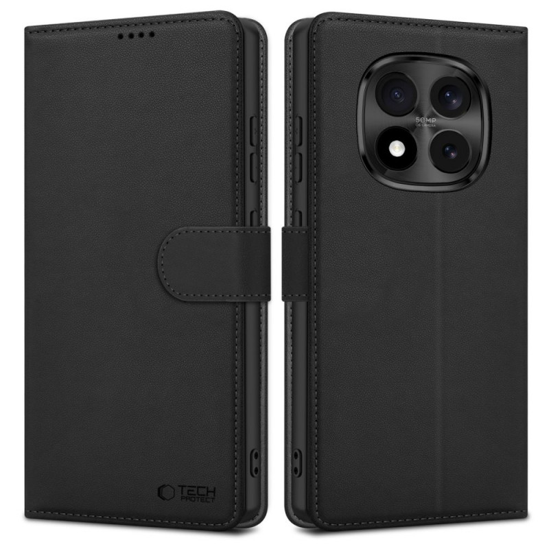 Tech-Protect Wallet dėklas Xiaomi Redmi Note 15 Pro 5G, matinė juoda