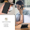 Tech-Protect Wallet dėklas Xiaomi Redmi Note 15 Pro 5G, matinė juoda