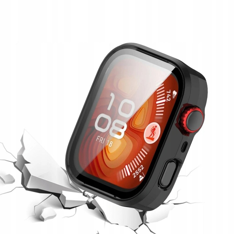 Tech-Protect Defense dėklas skirtas Huawei Watch Fit 4, permatomas