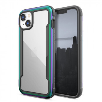 X-Doria Raptic Shield dėklas, skirtas Apple iPhone 14 Plus / 15 Plus, Iridescent