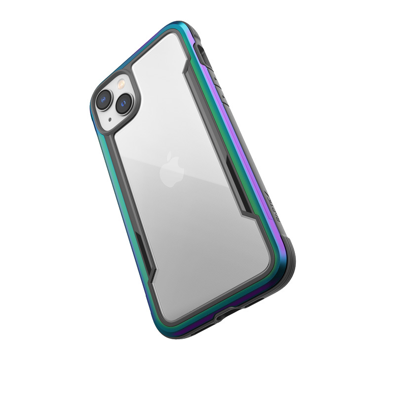 X-Doria Raptic Shield dėklas, skirtas Apple iPhone 14 Plus / 15 Plus, Iridescent