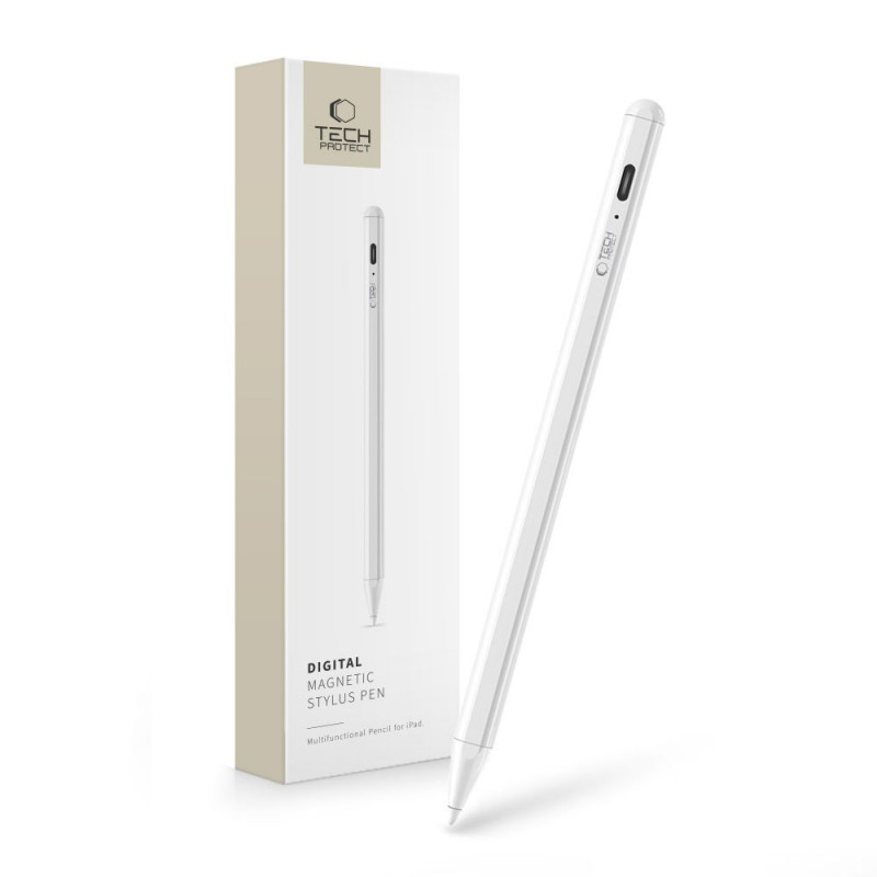 Tech-Protect skaitmeninis rašiklis Apple iPad, baltas