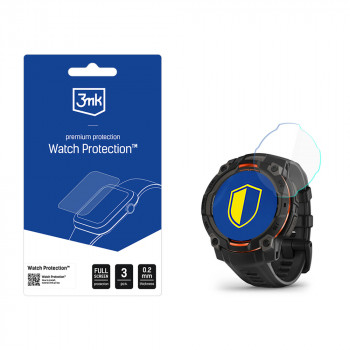 3MK FlexibleGlass Watch Garmin Instinct 3 45 mm hibridinė ekrano apsauginė plėvelė