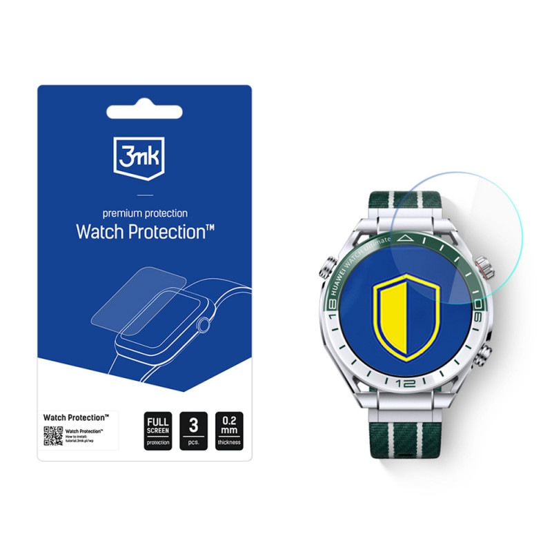 3MK FlexibleGlass Watch hibridinis stiklas skirtas Huawei Watch Ultimate 2