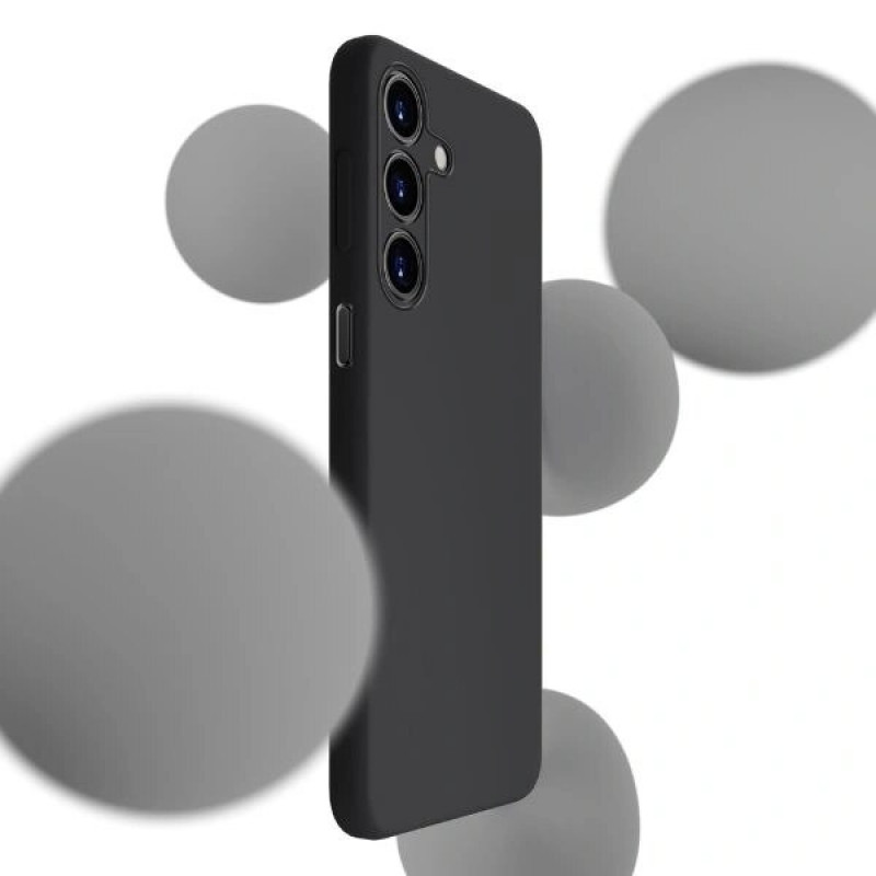 3MK Silicone Case Samsung Galaxy A15 5G, juodas