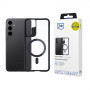 3MK Satin Armor MagCase 156089-0 MagSafe išmaniojo telefono dėklas skirtas Samsung Galaxy S24+, permatomas
