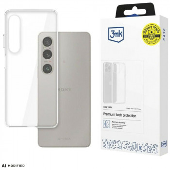 3MK Clear Case skirtas Sony Xperia 1 VI, permatomas