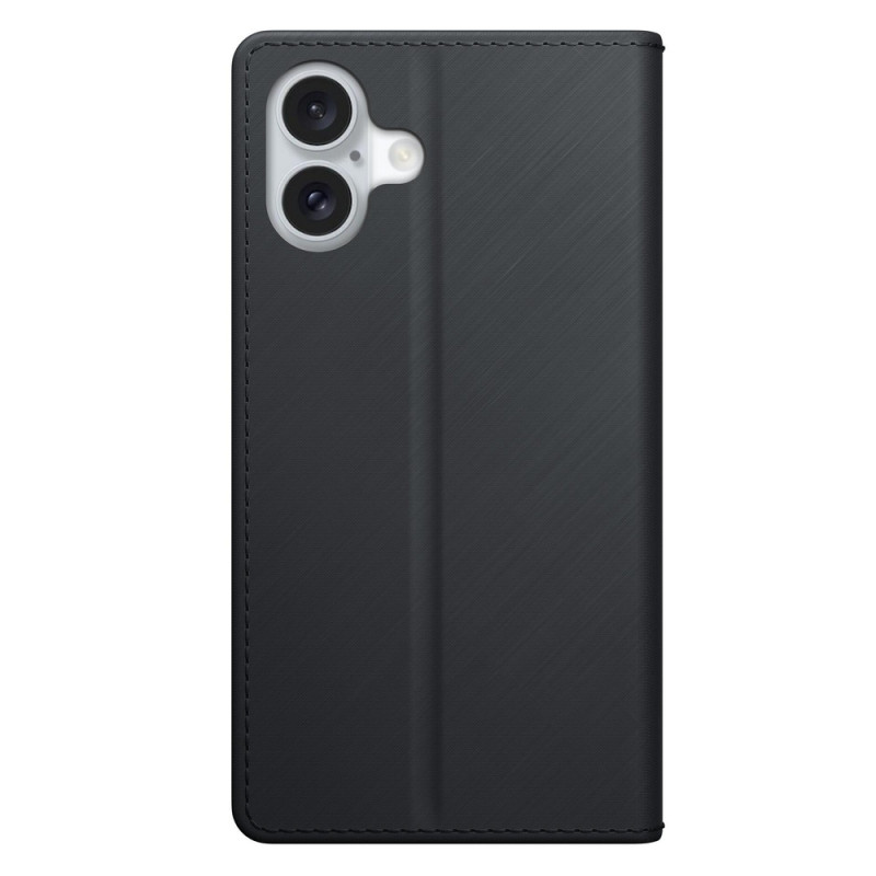 3MK Wallet Case dėklas Apple iPhone 16 Plus, juodas