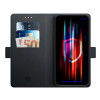 3MK Wallet Case dėklas skirtas Samsung Galaxy S24+, juodas