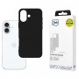 3MK Matt Case dėklas, skirtas Apple iPhone 16 Plus, juodas