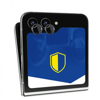 3MK Lens Protection Pro grūdintas stiklas fotoaparato objektyvui, skirta Samsung Galaxy Z Flip 6, juodas