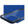 3mk Satin Armor Case+ skirtas Apple iPhone 16 Pro Max, permatomas su juodu rėmu