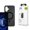3mk COOLing MagCase, skirtas Apple iPhone 16, juodas