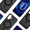 3mk COOLing MagCase, skirtas Apple iPhone 16, juodas