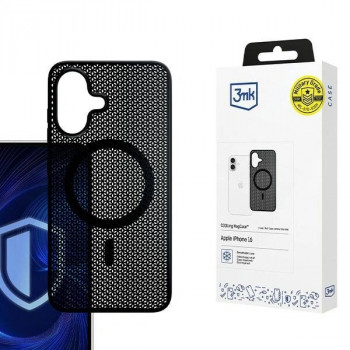 3mk COOLing MagCase, skirta Apple iPhone 16 Plus, juodas