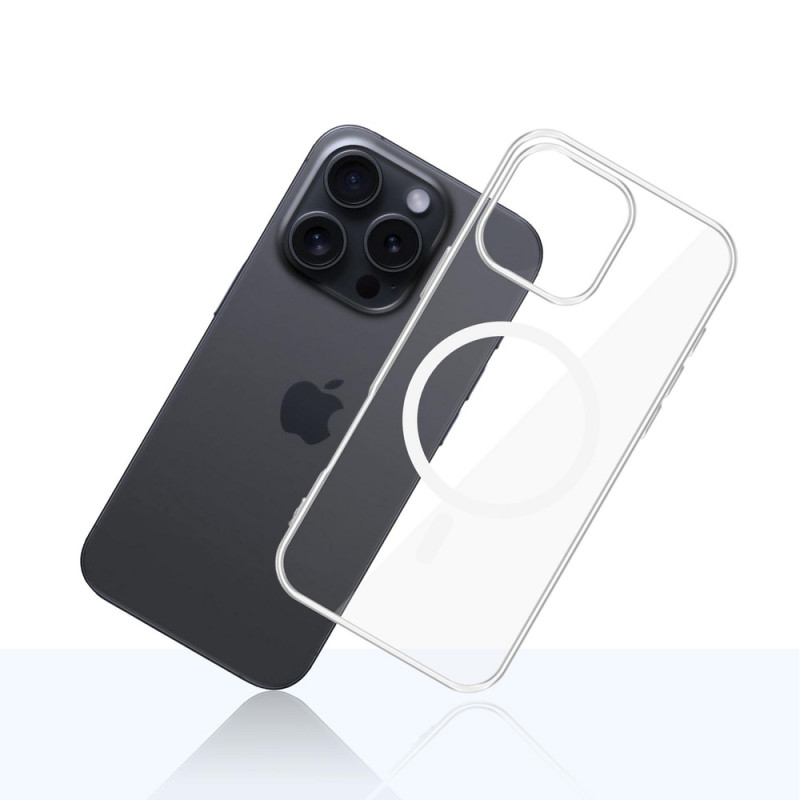 3mk Clear MagCase skirtas Apple iPhone 16 Pro Max, permatomas