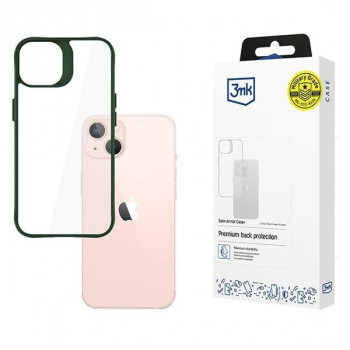 3MK Satin Armor Case+ Apple iPhone 15 apsauginis dėklas, žalias