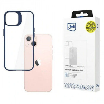 3MK Satin Armor Case+ apsauginis dėklas Apple iPhone 15, mėlynas