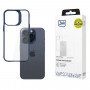 3MK Satin Armor Case+ apsauginis dėklas Apple iPhone 15 Pro, mėlynas