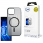 3MK Frosty MagCase dėklas, skirtas Apple iPhone 14, juodas