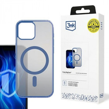 3MK Frosty MagCase dėklas Apple iPhone 15 Plus, mėlynas