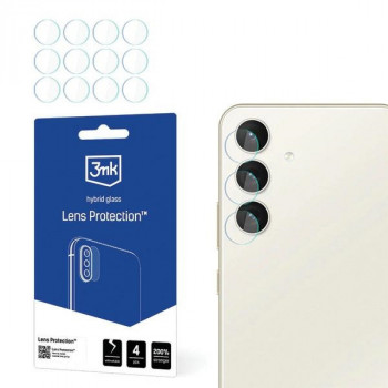 3MK Lens Protection apsauginis fotoaparato objektyvo dangtelis Samsung Galaxy S24 (4 vnt.)
