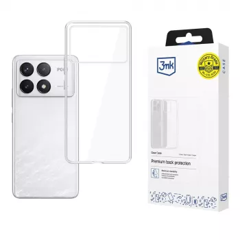3MK Clear Case skirtas Xiaomi Poco F6 Pro, permatomas