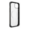 X-Doria Raptic Secure MagSafe išmaniojo telefono dėklas, skirtas Apple iPhone 14 Plus / 15 Plus, juodas
