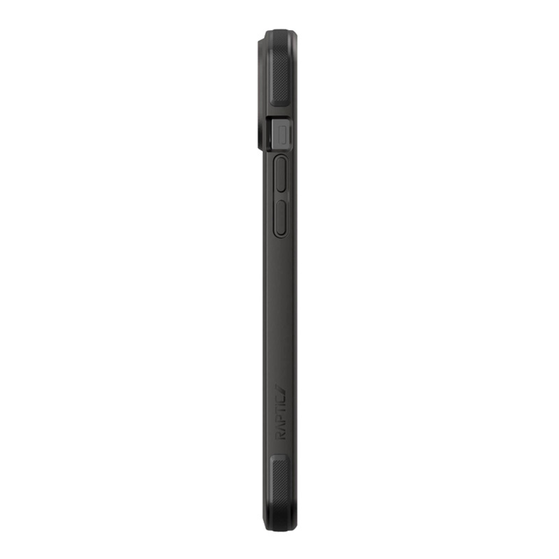 X-Doria Raptic Secure MagSafe išmaniojo telefono dėklas, skirtas Apple iPhone 14 Plus / 15 Plus, juodas