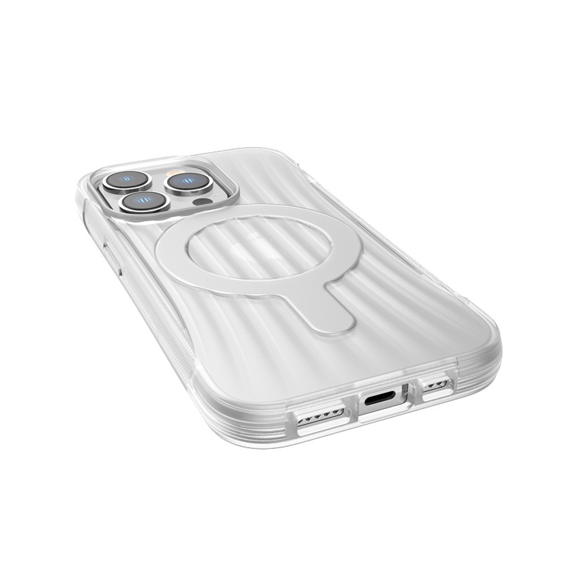 X-Doria (Raptic) Clutch MagSafe išmanusis telefonas Apple iPhone 14 Pro skaidrus