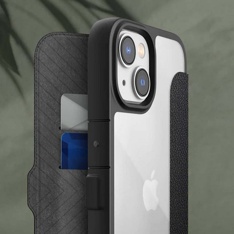 X-Doria Raptic Urban Folio dėklas Apple iPhone 14 Plus / 15 Plus, juodas