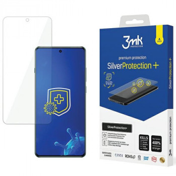 3MK SilverProtection+ antimikrobinė ekrano apsauginė plėvelė skirtas OnePlus 12 5G