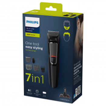 Philips Series 3000 MG3721/14 universalus trimeris, juodas