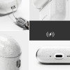 Ringke Air dėklas Apple AirPods Pro 3 ausinukų įkrovimo dėžutei, Glitter Clear