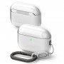 Ringke Air dėklas Apple AirPods Pro 3 ausinukų įkrovimo dėžutei, permatomas