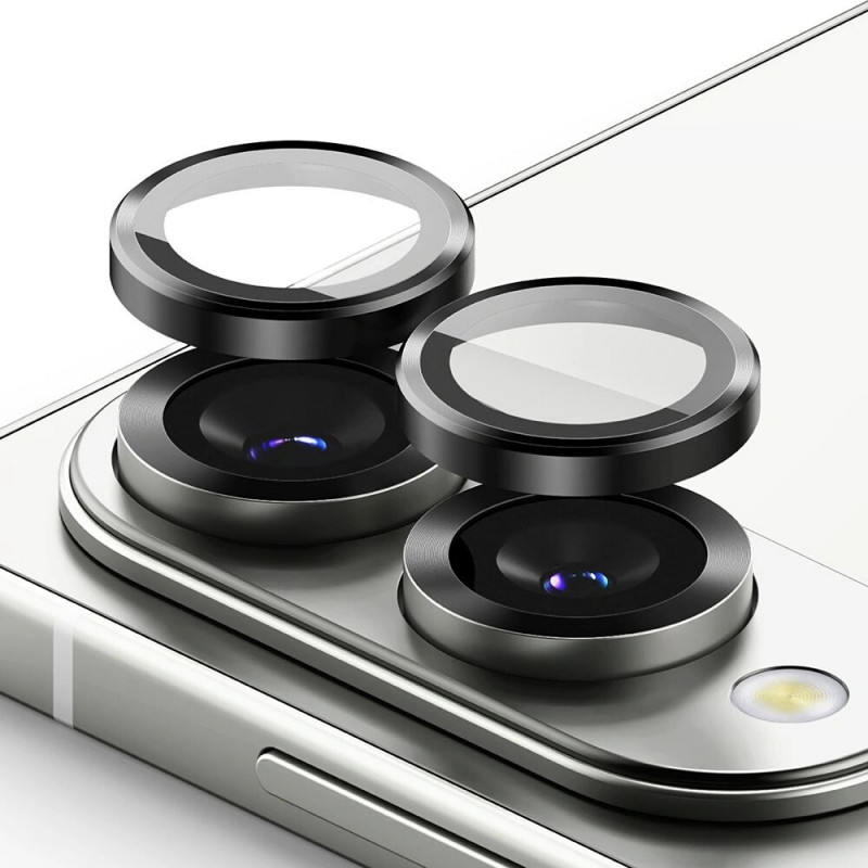 Ringke fotoaparato rėmelio apsauga, skirta Samsung Galaxy S25 Edge, juoda